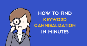 SEO Keyword Cannibalization