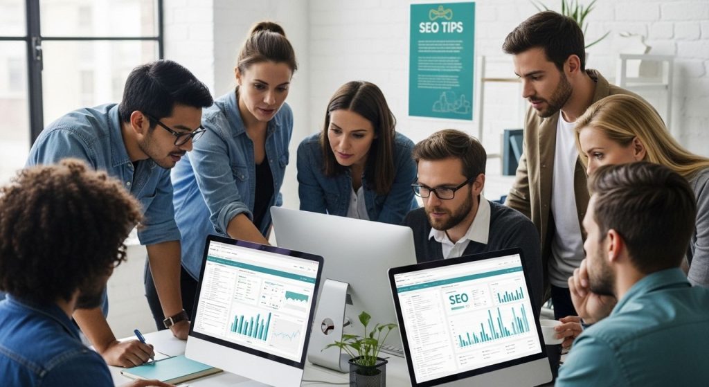 seo ecommerce teamwork