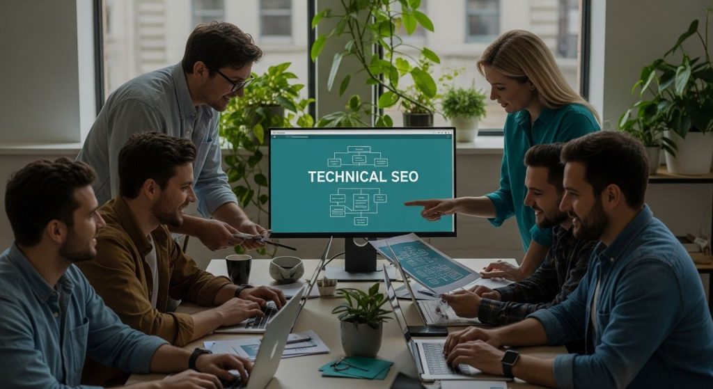 technical seo beginners workspace