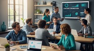 Content promotion strategies workspace