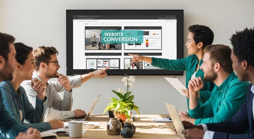 website conversion strategies teamwork
