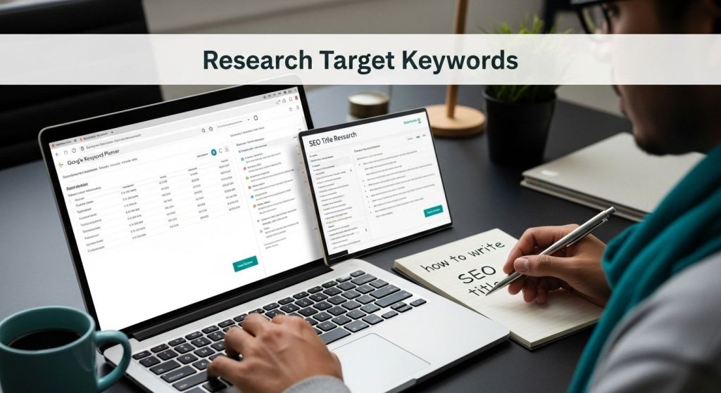 SEO title research process