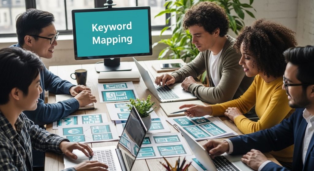 keyword mapping team meeting